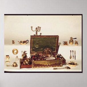 Necessaire belonging to Napoleon I Poster