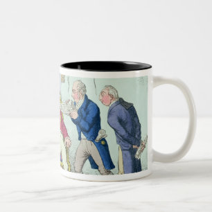 Necessitas Non Habet Leges Two-Tone Coffee Mug