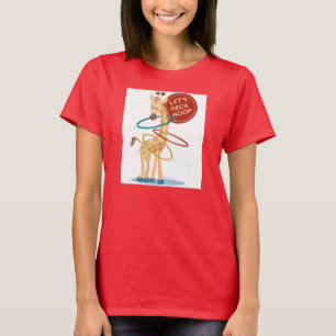 Neck Hooping Giraffe: Burnout Tee