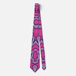 Neck Tie, A multicolor fabric print pattern design Tie