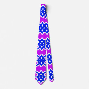 Neck Tie, A multicolor fabric print pattern design Tie
