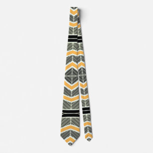 Neck Tie, A multicolor fabric print pattern design Tie