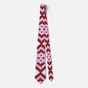 Neck Tie, A multicolor fabric print pattern design Tie