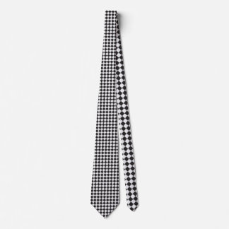 Neck Tie diamond like chess board
