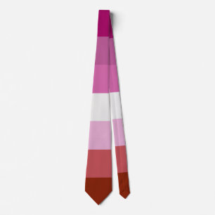 Neck Tie - Lesbian Pride Flag