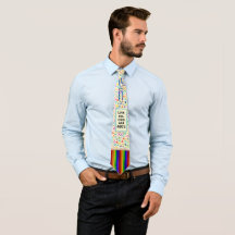 Neck Tie love me some clips and abcs