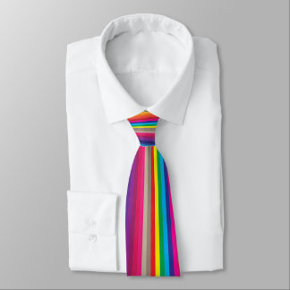 Neck Tie pastel clock dial