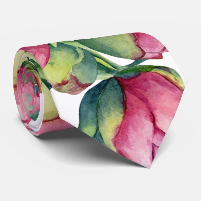 Neck Tie Pink Peony Bulbs (Rolled)