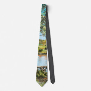 Neck Tie - 'Surveying a Sunlit Plain'