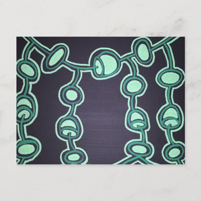 Necklace and Beads Postcard (Front)