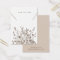 Necklace Jewellery Display Card • Earthy Floral