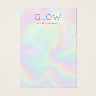 Necklace Rainbow Pastels Display Card