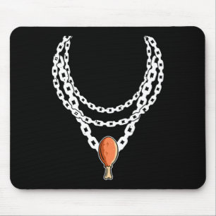 Necklace Turkey Leg Pendant Thanksgiving Day Fall  Mouse Mat