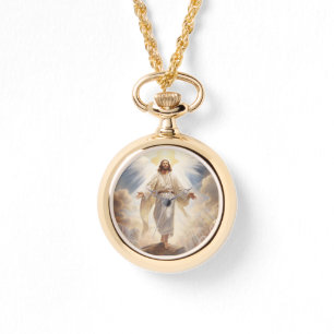 Necklace Watch-Jesus