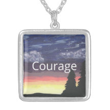 Necklace - Wear Your Strength: Courage