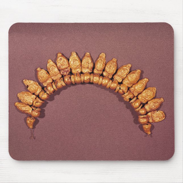 Necklace with masks of maenads and Silenus Mouse Mat (Front)