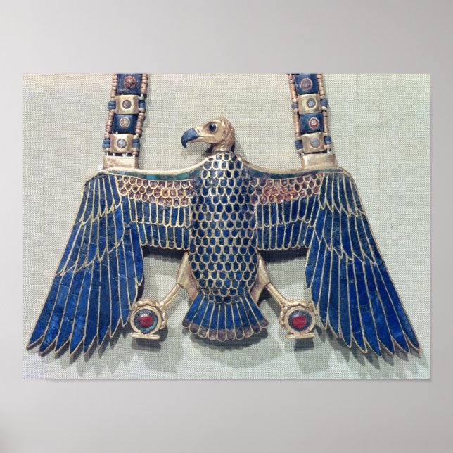 Necklace with vulture pendant poster (Front)