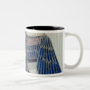 Necklace with vulture pendant Two-Tone coffee mug