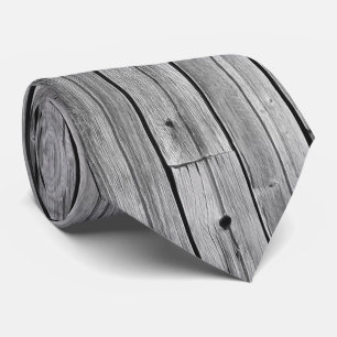 Necktie - Weathered Barn Wood