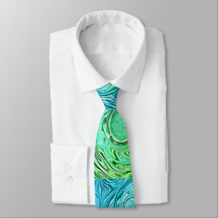Necktie with Cool Swirls Neck Ties