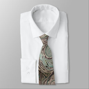 Necktie with Cool Swirls Neck Ties
