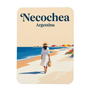 Necochea Argentina Magnet