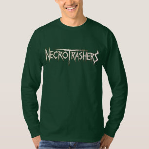 Necro Trashers Metal Band Logo T-Shirt 