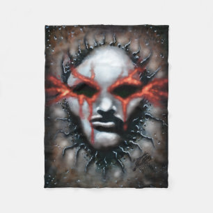 Necromancer fleece blanket
