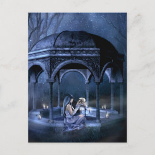 Necromancer Romance Postcard