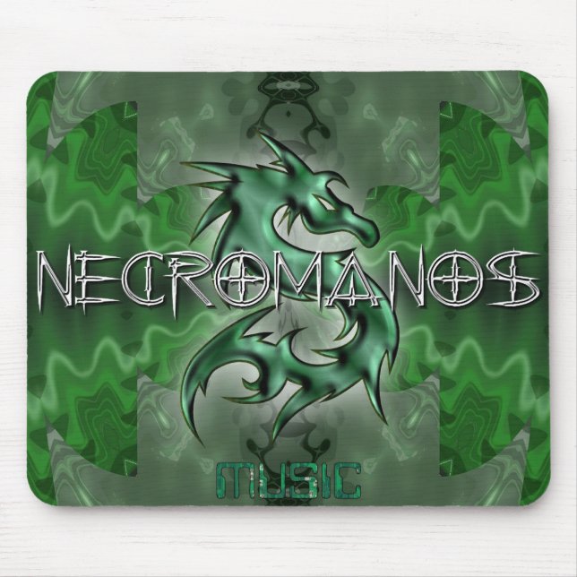 Necromanos Music Mouse Mat (Front)