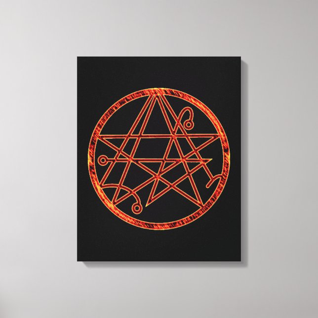 Necronomicon () canvas print (Front)