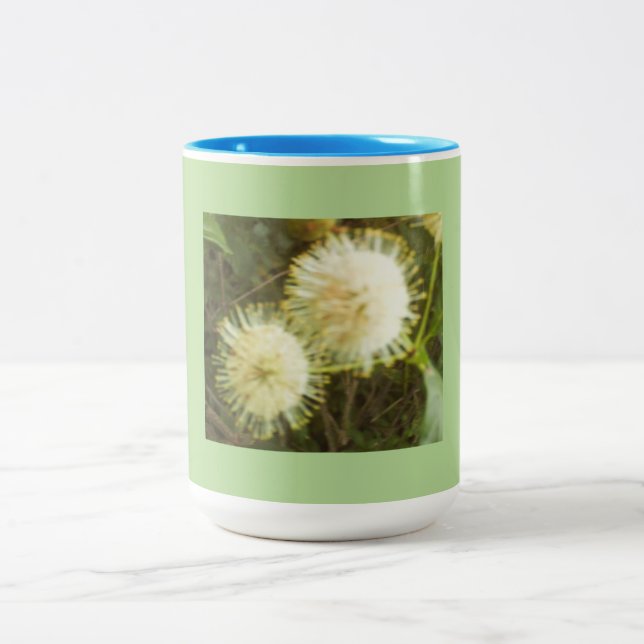 Nectar Blooms Two-Tone Coffee Mug (Center)
