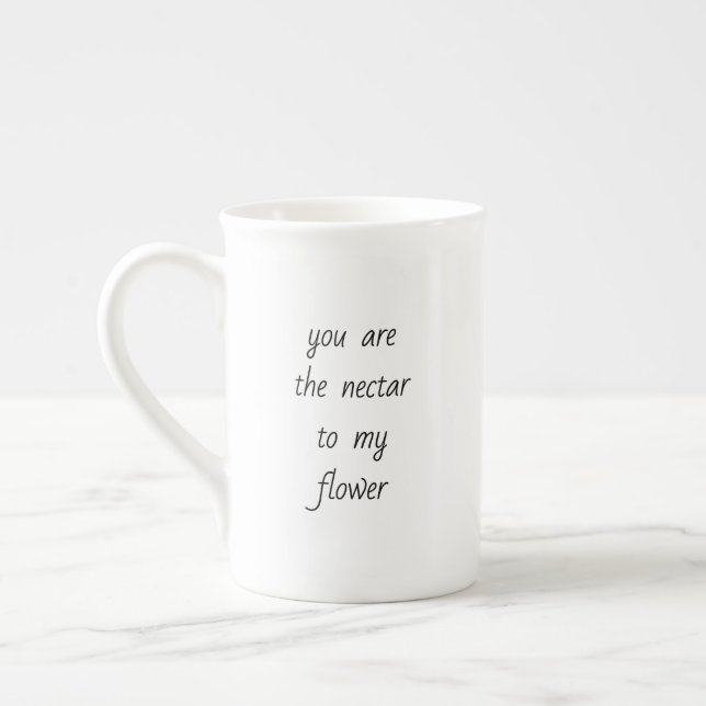 Nectar To My Flower Speciality Mug (Left)