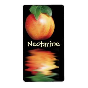 Nectarine Wine Labels