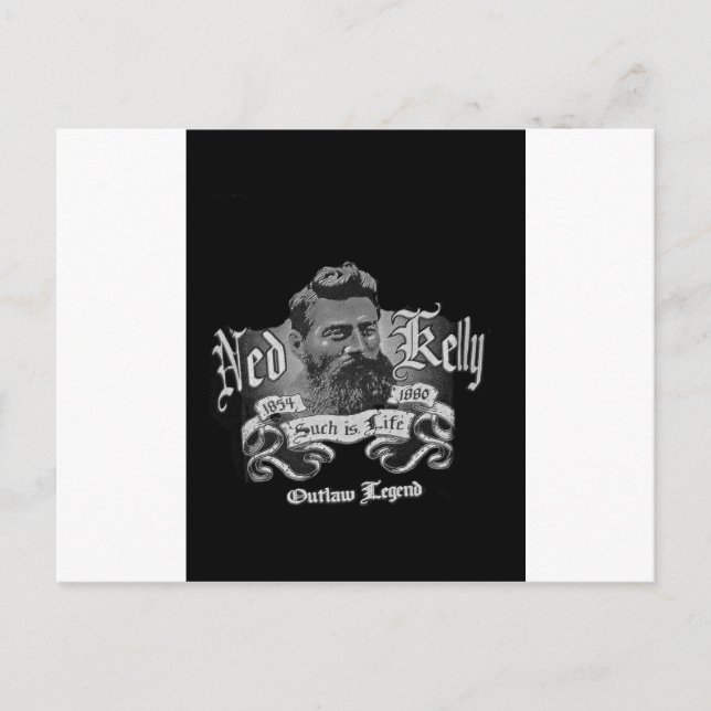 Ned Kelly - An Australian Legend Postcard (Front)