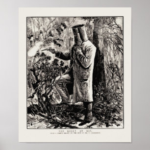 Ned Kelly Making Last Stand At Glenrowan Poster