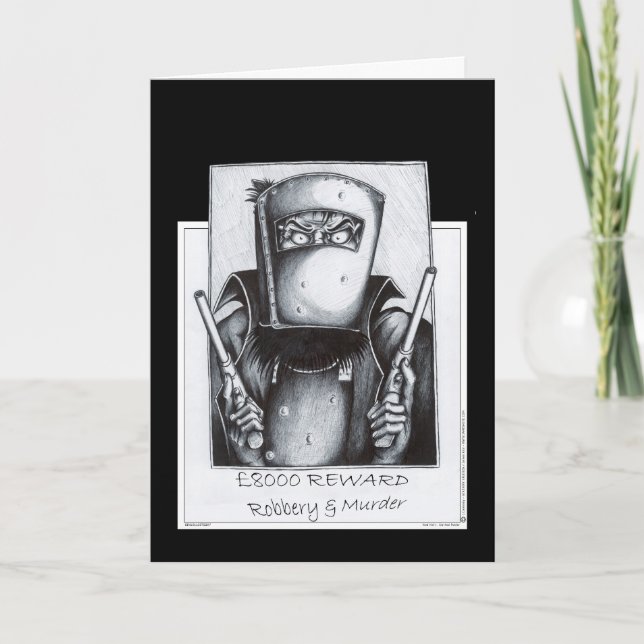 Ned Kelly: Wanted Card (Front)