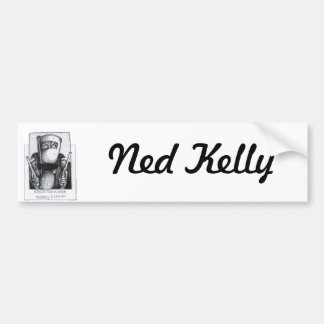 Ned Kelly (Wanted Poster) Bumper Sticker