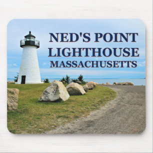 Ned’s Point Lighthouse, Massachusetts Mousepad