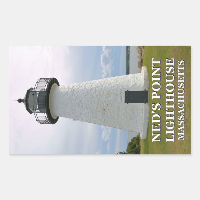 Ned’s Point Lighthouse, Massachusetts Stickers (Front)