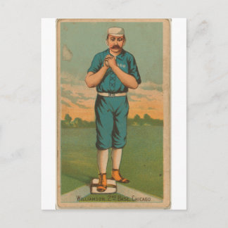Ned Williamson, Chicago White Stockings Postcard