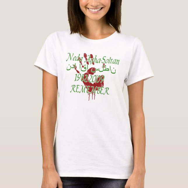 Neda Agha-Soltan T-Shirt (Front)