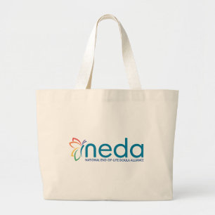 NEDA Logo & Butterfly Tote Bag