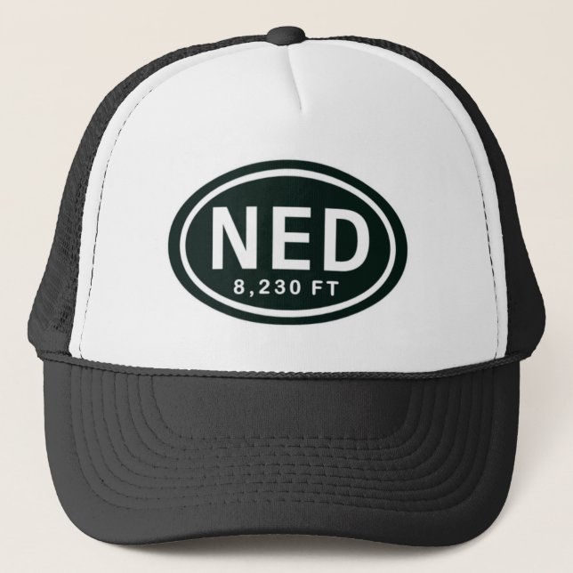 Nederland CO 8,230 FT Elevation NED Hat (Front)