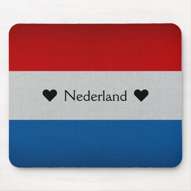 ♥ Nederland ♥ Mouse Mat (Front)