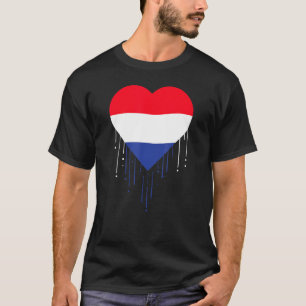 Nederland National Flag Holland Dutch Pride T-Shirt