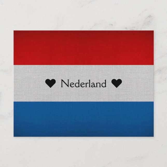 ♥ Nederland ♥ Postcard (Front)