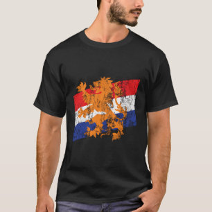 Nederland Soccer Jersey Style Vintage Holland Neth T-Shirt