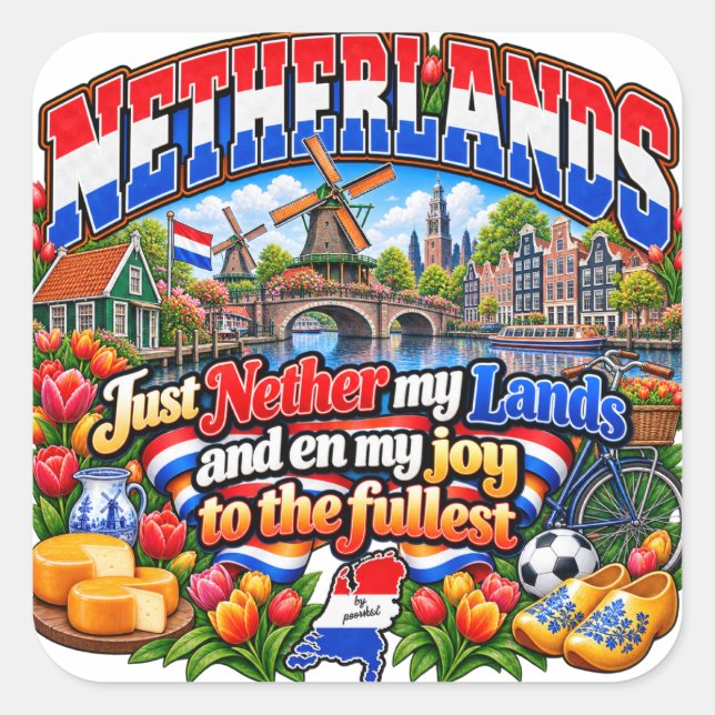 Nederland sticker (Front)