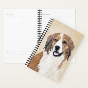 Nederlandse Kooikerhondje Painting - Dog Art Planner